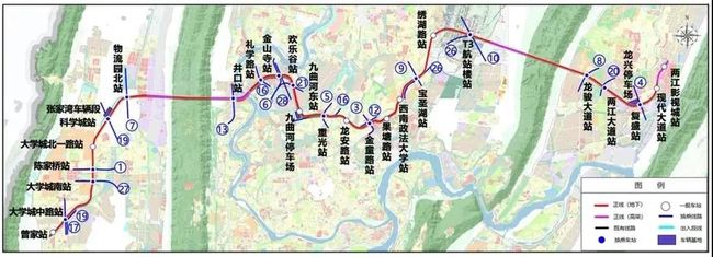 轨道15号线线路
