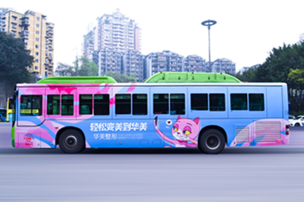 公交车身