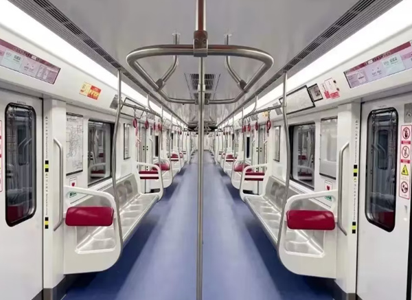 重庆地铁9号线车厢