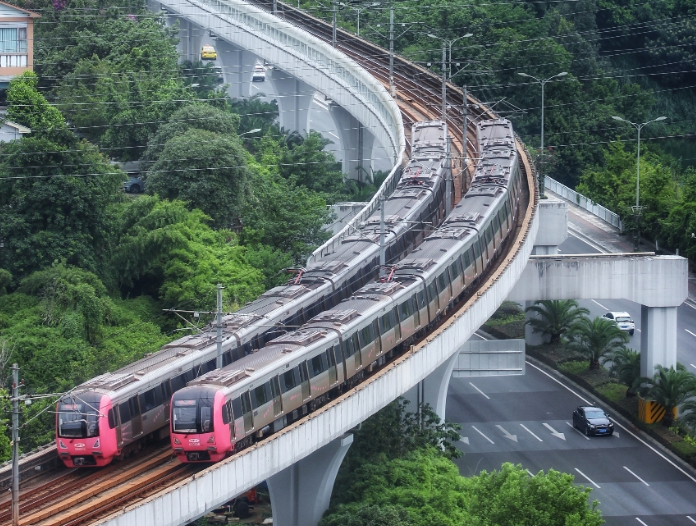中秋国庆期间,重庆6条轨道交通线路延长至24时收班