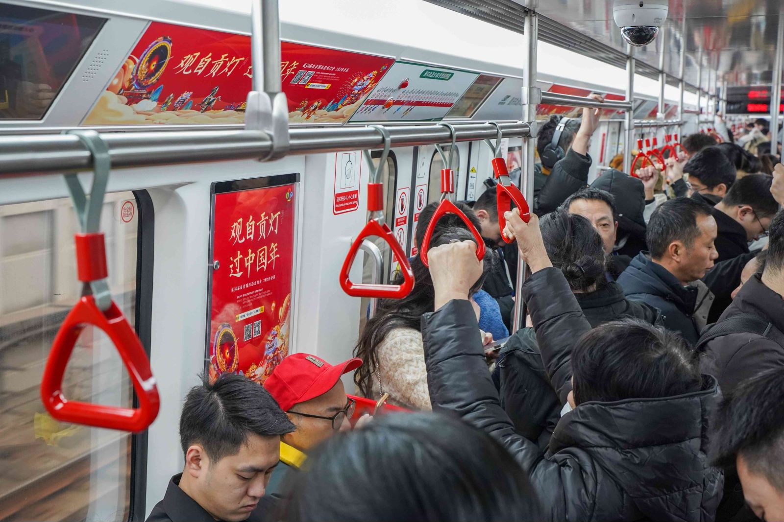 自贡灯会地铁广告投放案例展示