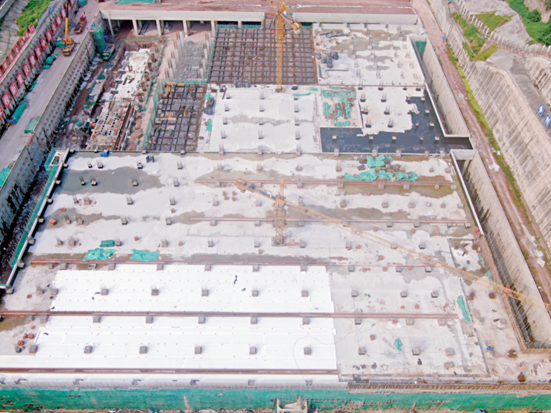 重庆地铁4号线西延伸段宏帆停车场
