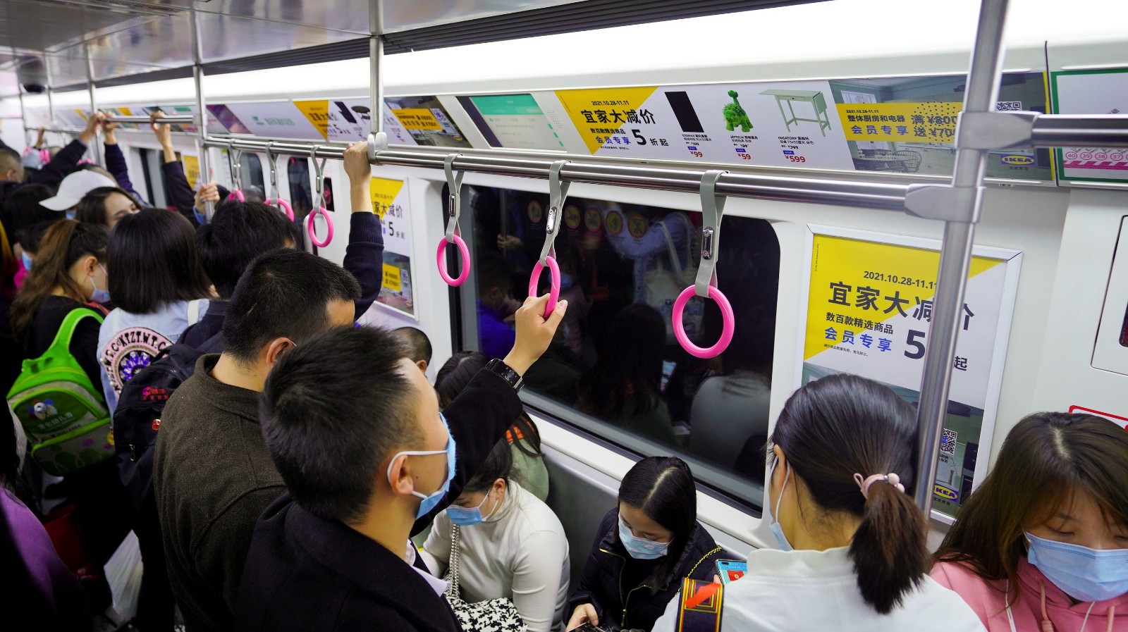 宜家家居投放重庆地铁广告案例图