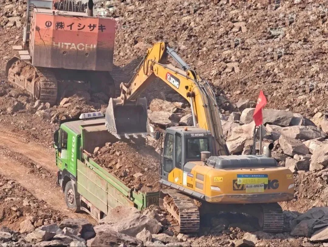 重庆地铁7号线一期建设现场