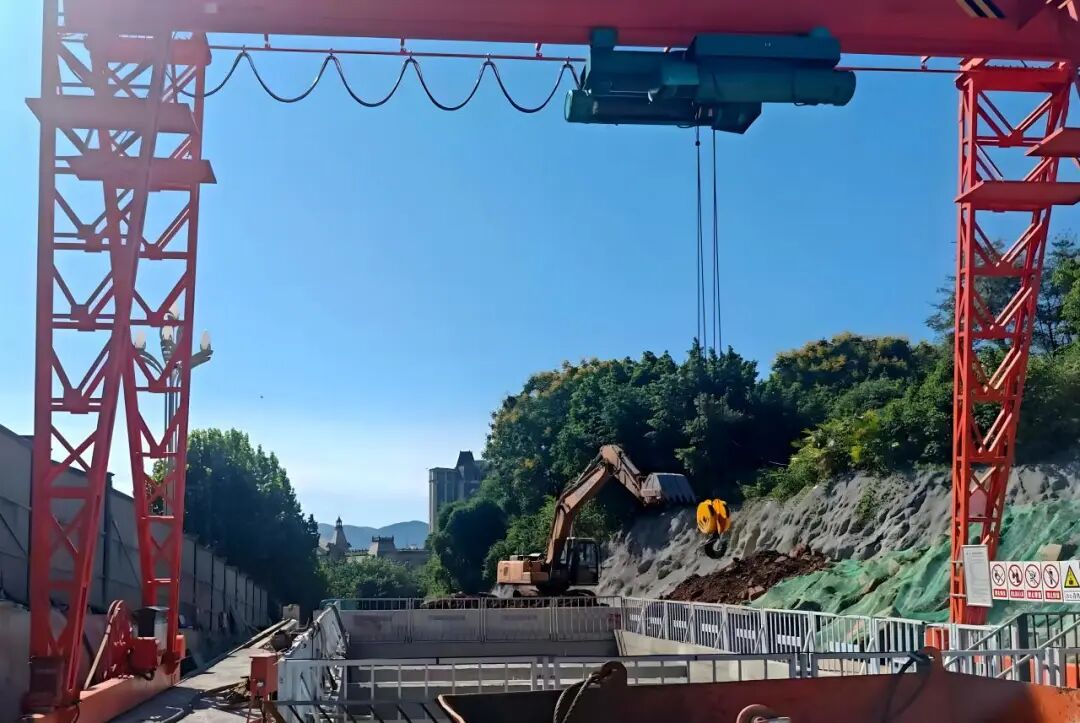 重庆地铁7号线一期项目建设现场