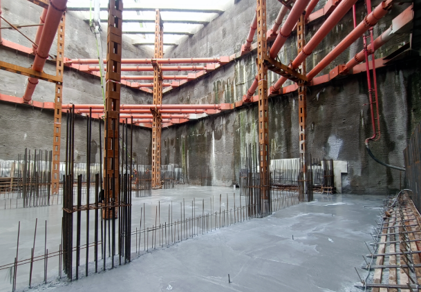 重庆地铁7号线项目建设现场