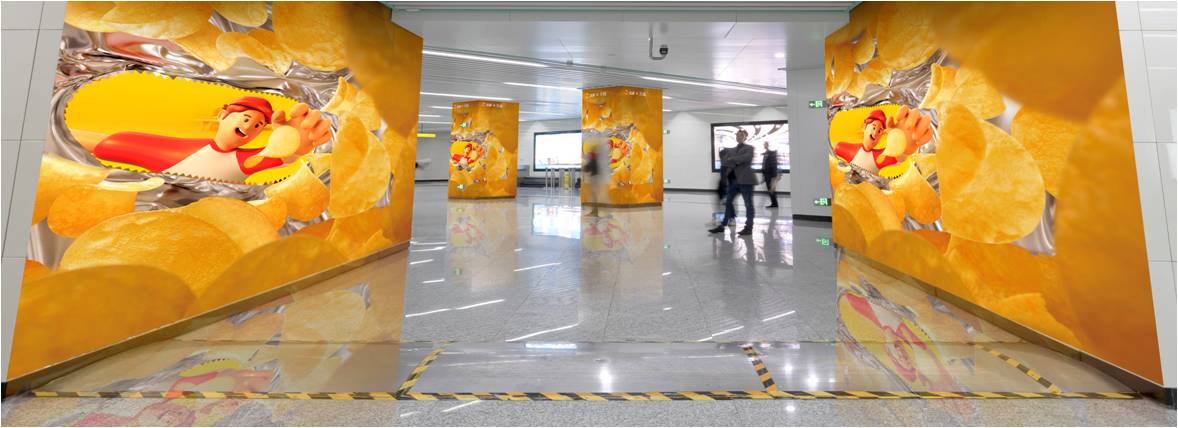 重庆地铁品牌长廊广告 重庆地铁品牌长廊广告