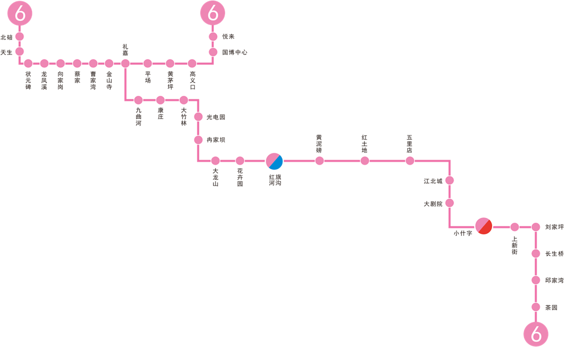 重庆轨道环线线路