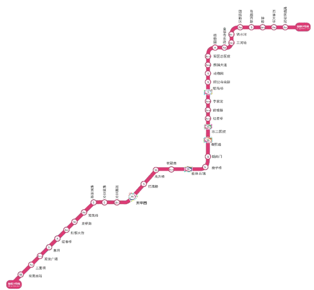 重庆轨道10号线线路