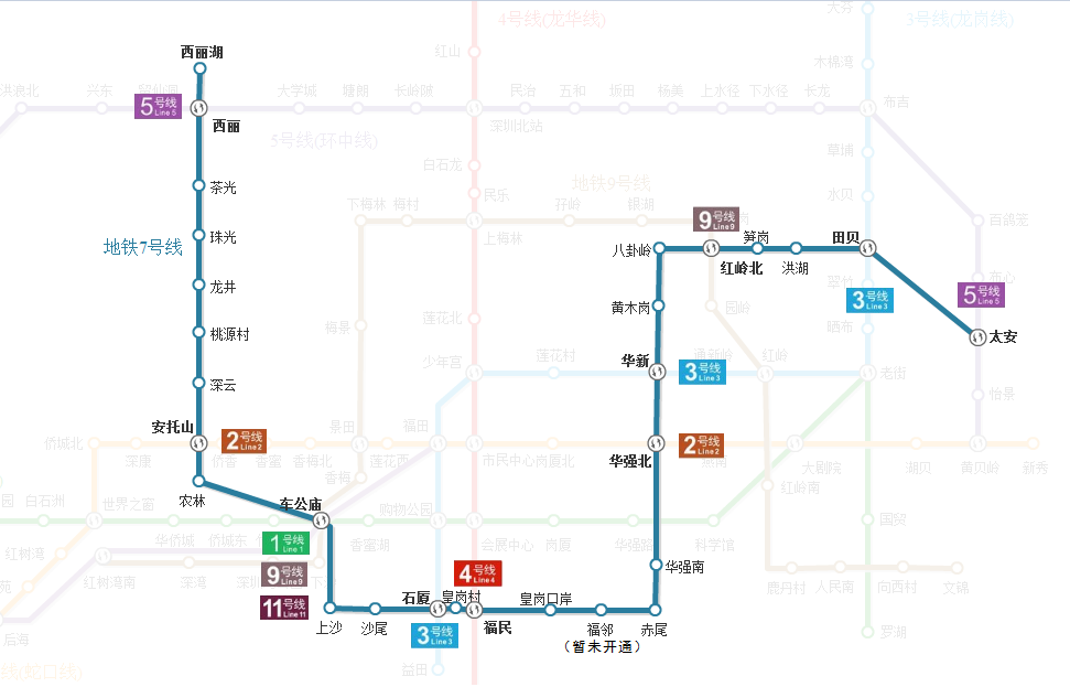 重庆轨道9号线线路