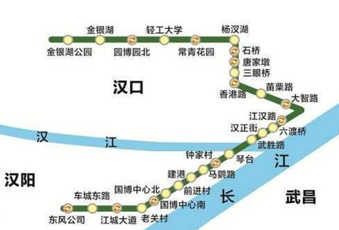 重庆轨道6号线线路