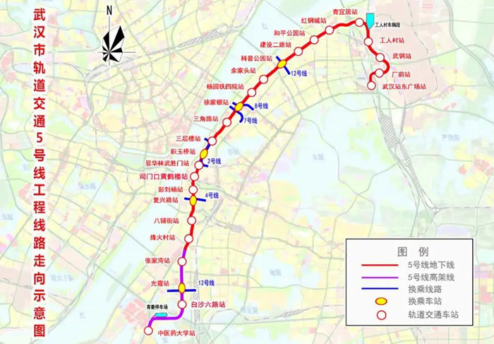 重庆轨道6号线线路